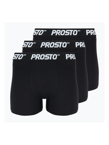 Мъжки боксерки PROSTO KL252MACC 3 чифта black