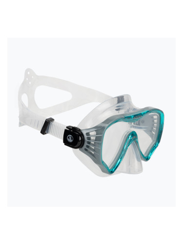 Маска за гмуркане с шнорхел AQUASTIC Jetty blue