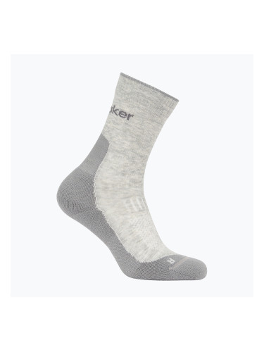 Мъжки чорапи Icebreaker Merino Hike+ Light Crew blizzard heather/alloy