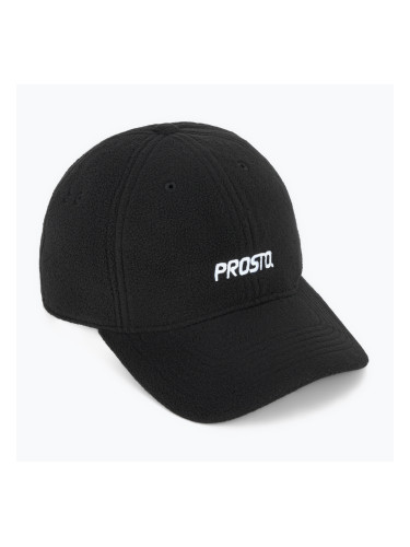 Шапка с козирка PROSTO Fleece black