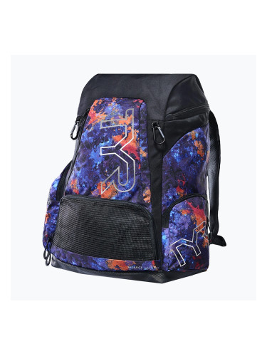 Раница за плуване Tyr Alliance Montipora Printed 45 l purple/orange
