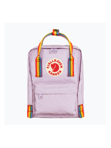 Градска раница Fjällräven Kanken Rainbow Mini 7 l pastel lavender/rainbow pattern
