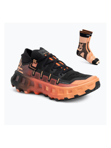 Обувки за бягане X-Bionic Terraskin X01 x black/dark peach/fresh peach