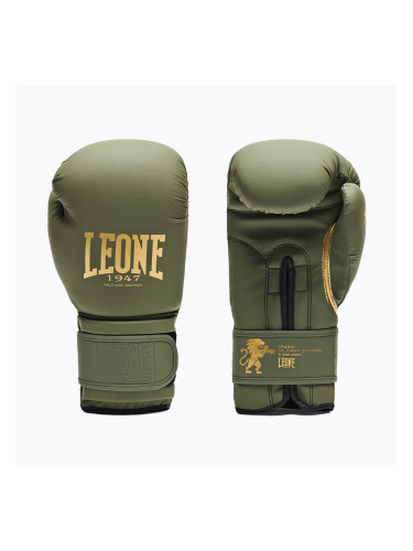 Боксови ръкавици LEONE 1947 Idol green