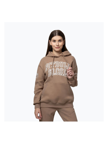 Дамски суитшърт Pitbull Fiora Hooded chocolate mousse