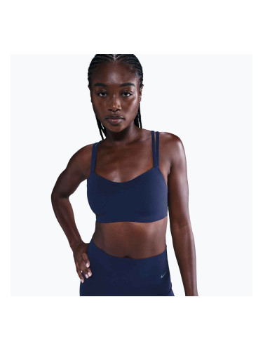 Спортен сутиен Nike Zenvy Strappy Training Bra midnight navy/white