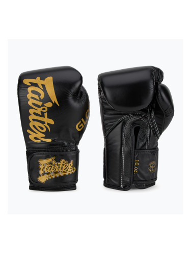 Боксови ръкавици Fairtex Glory Competition Lace Velcro black