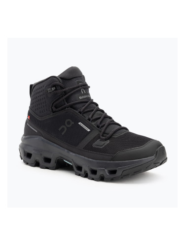 Мъжки обувки On Cloudrock Mid Waterproof black/black