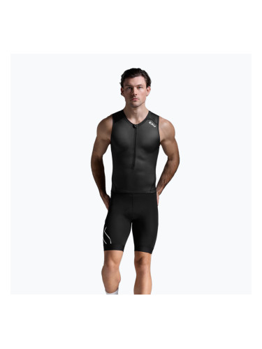 Мъжки гащеризон за триатлон 2XU Core black/white
