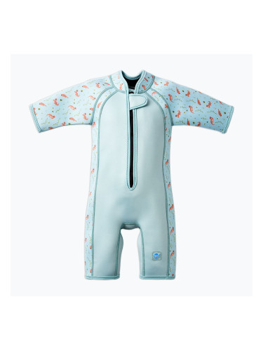 Детски неопренов костюм за плуване Splash About Shorty playful otters