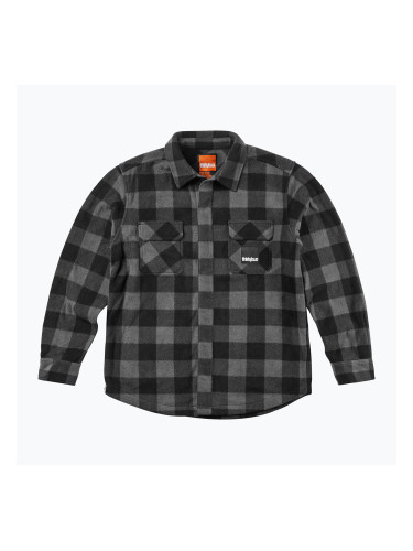 Мъжка риза ThirtyTwo Rest Stop X Fava charcoal