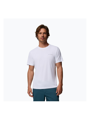 Мъжка тениска Columbia Diamond Peak Pro white