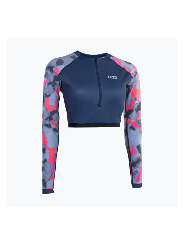 Дамска блуза с дълъг ръкав за плуване Shorty UV navy blue