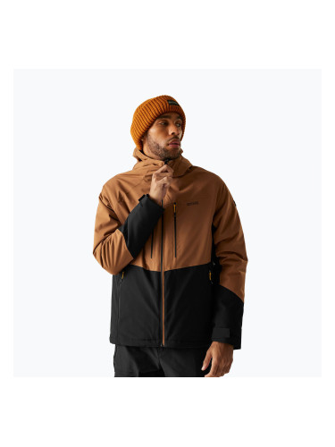 Мъжко непромокаемо яке REGATTA Highton Stretch Padded nut brown/black