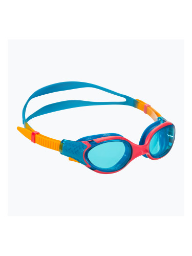 Детски очила за плуване Speedo Biofuse 2.0 Junior bolt/mango/coral beach