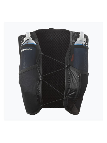 Дамска жилетка за бягане Salomon Active Skin 4 black/metal