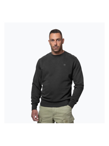 Мъжки суитшърт Pitbull Hackett Crewneck washed dark graphite