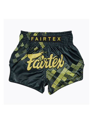 Шорти за тренировка Fairtex Muay Thai S1931 Heart of Gold black/gold