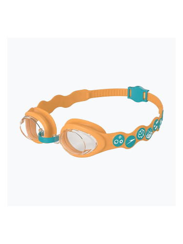 Оранжеви/зелени очила за плуване Speedo Infant Spot