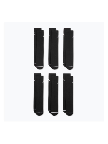 Чорапи Nike Jordan Everyday Cushioned Crew 6 чифта black/white