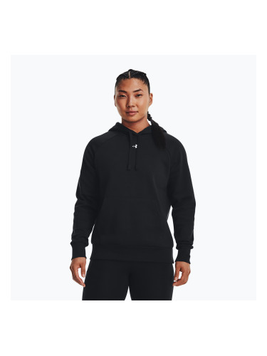 Дамски суитшърт Under Armour Rival Fleece Hoodie black/white