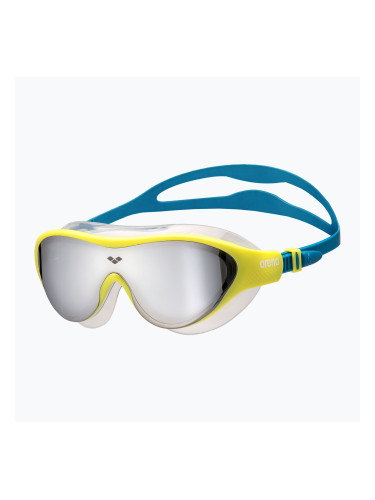 Детски очила за плуване Arena The One Mirror Jr soft green/blue cosmo