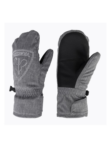 Детски скиорски ръкавици Rossignol Jr Rooster M heather grey