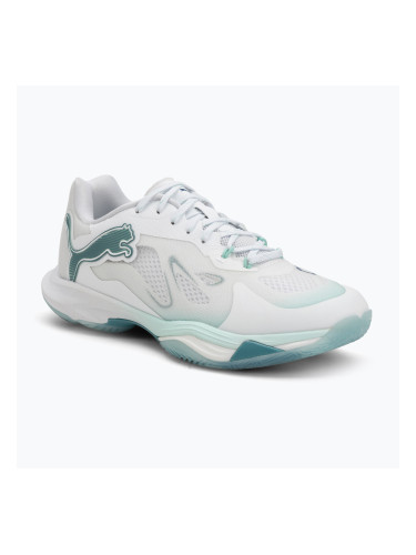 Дамски обувки за хандбал PUMA Vantage Nitro Game On puma white/baltic blue/fresh water