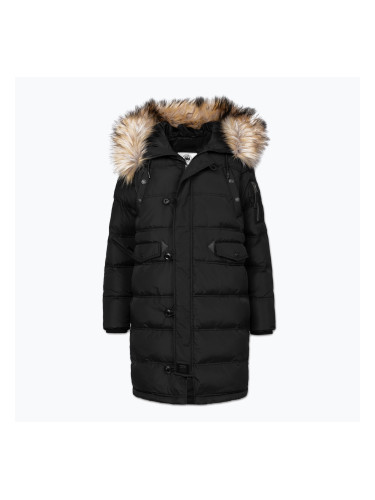 Дамско зимно яке Pitbull Queenston Padded Hooded black