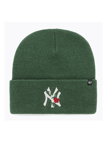 Зимна шапка 47 Brand MLB New York Yankees Thorn dark green