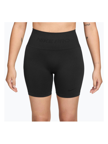 Дамски шорти Nike Pro Seamless High-Waisted Biker 5“ black