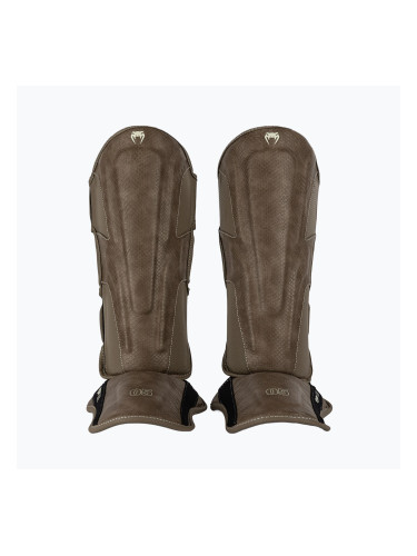 Протектори за пищяли и стъпала Venum Impact Evo Scales Shinguards brown