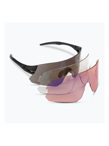 Очила за колоездене Tifosi Rail blackout/smoke/ac red/clear