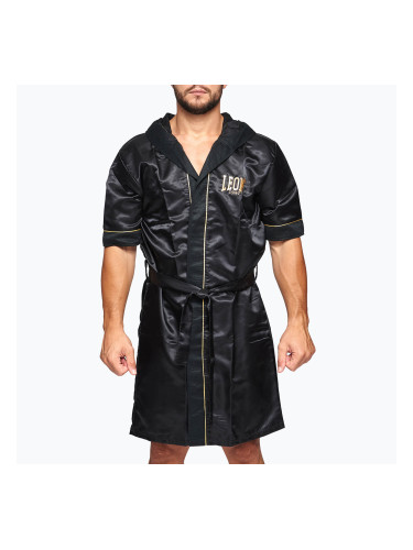 LEONE боксерен халат 1947 premium black