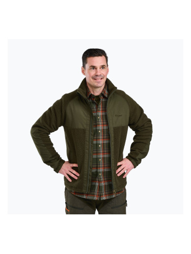 Мъжко яке Pinewood Pile Fleece moss green