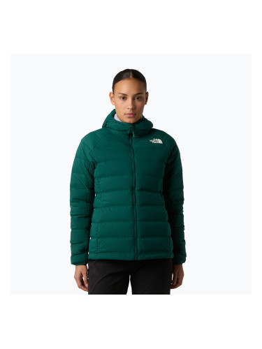 Дамско пухено яке The North Face Abseil Stretch Down Hoodie hunter green