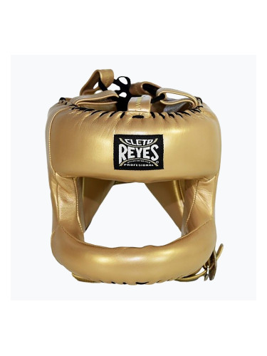 Боксова каска Cleto Reyes With Round Face Bar gold