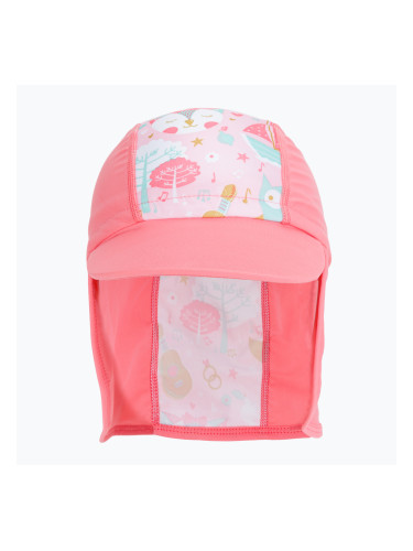 Детска бейзболна шапка Splash About Owl and Kitten pink LHOPL