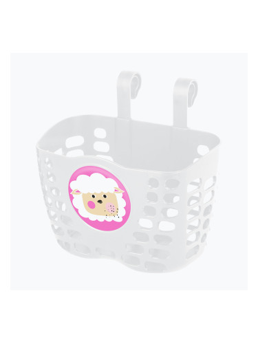 Кошница за детски велосипед, предна Kellys Buddy Sheep white