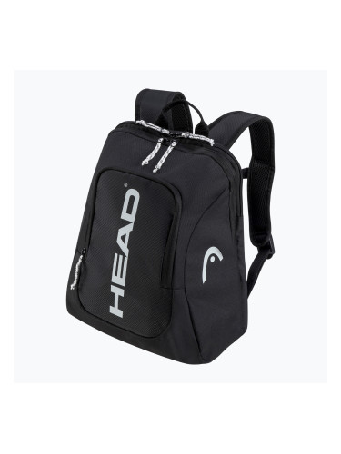 HEAD Детска раница за тенис на корт 14 л черно/бяло