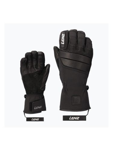 Дамски скиорски ръкавици Lenz Think About black