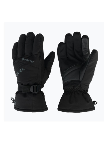 Мъжки скиорски ръкавици Level Freelander Gore-Tex black
