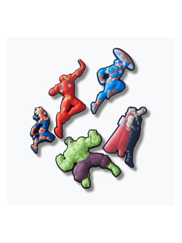 Щипка Crocs Jibbitz™ Avengers Heroes 5 бр.
