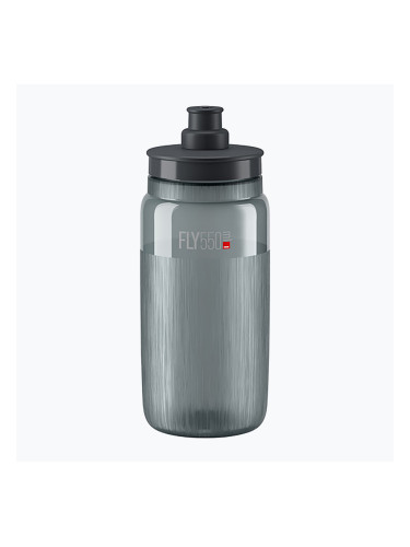 Велосипедна бутилка Elite FLY Tex 550 ml clear/smoke