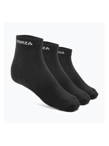 FZ Forza Comfort Къси чорапи 3 чифта черни