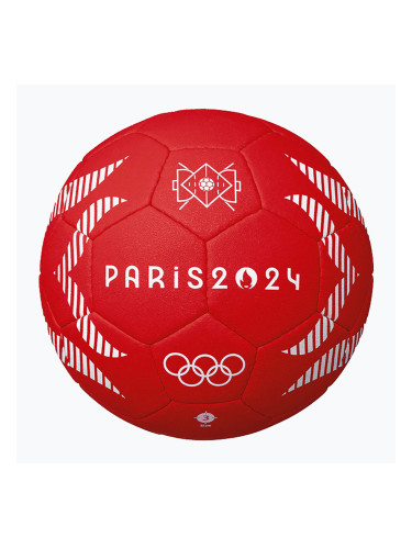 Хандбална топка Molten H2A5000-S4F OFFICIAL BALL IHF PARIS 2024 red размер 2