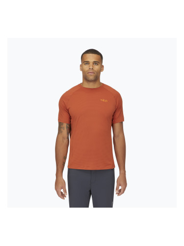 Мъжка тениска Rab Sonic red clay