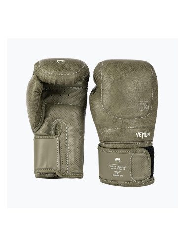 Боксови ръкавици Venum Impact Evo Scales army green