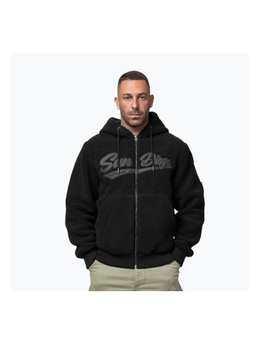 Мъжки суитшърт Pitbull Galaxy Hooded Zip black