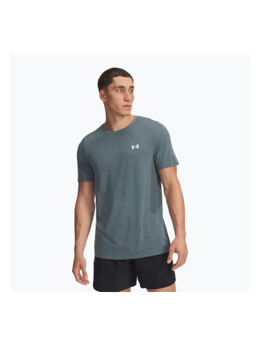 Мъжка тениска за тренировка Under Armour Vanish Seamless jasper blue/white